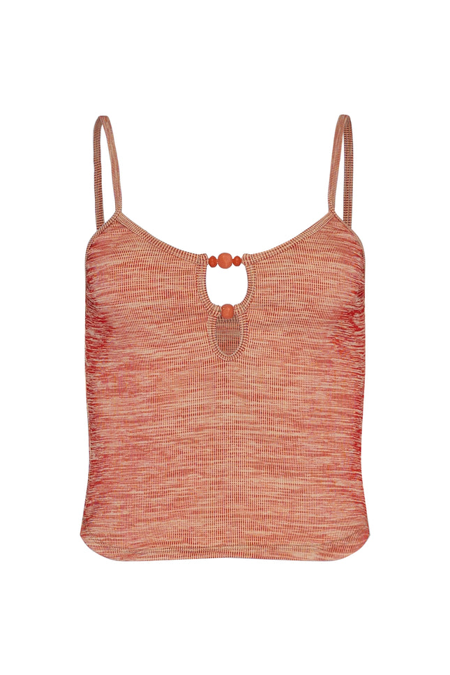 State Of Georgia I THE MUSE CAMI - MOTTLED ORANGE