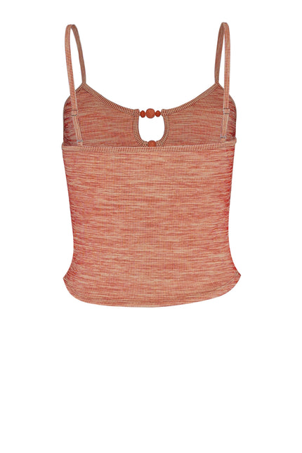 State Of Georgia I THE MUSE CAMI - MOTTLED ORANGE