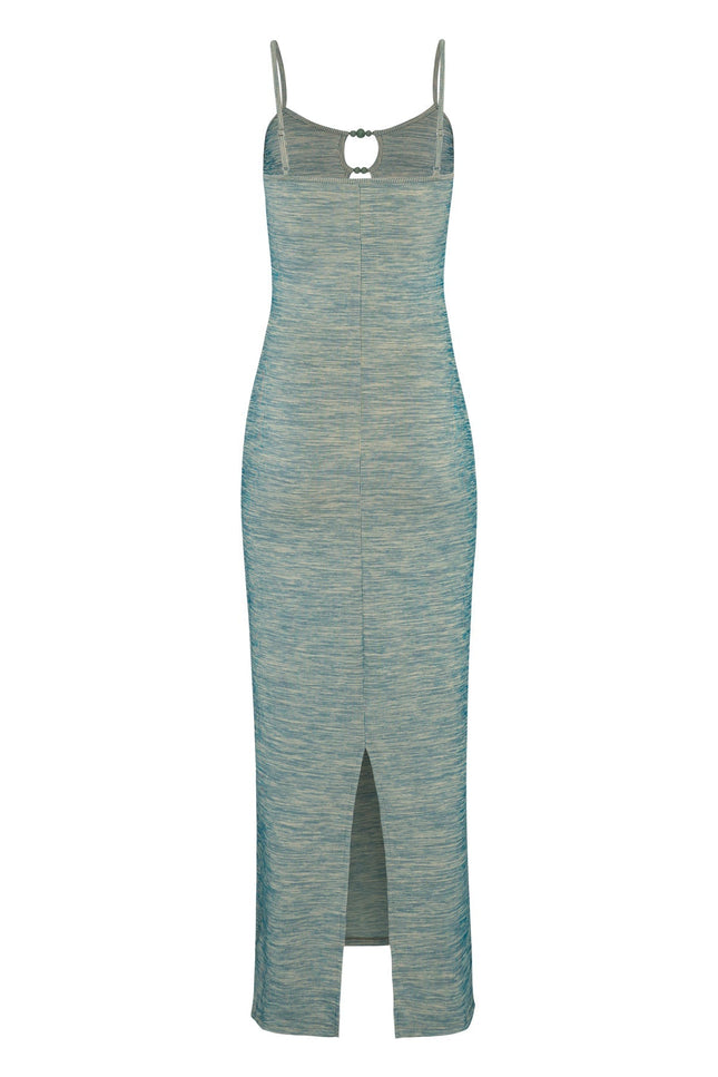 State Of Georgia I THE STATEMENT DRESS - MOTTLED GREEN