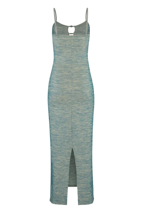 State Of Georgia I THE STATEMENT DRESS - MOTTLED GREEN