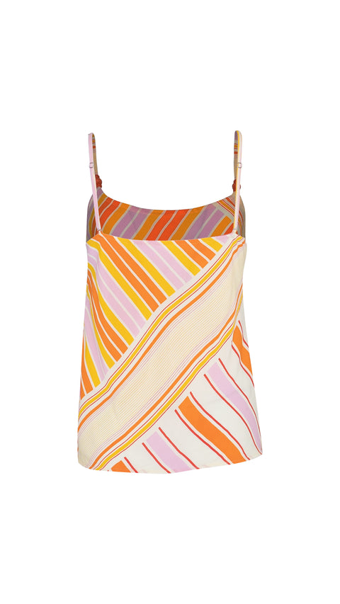 State Of Georgia I THE PAMELA CAMI - SOLEIL STRIPE