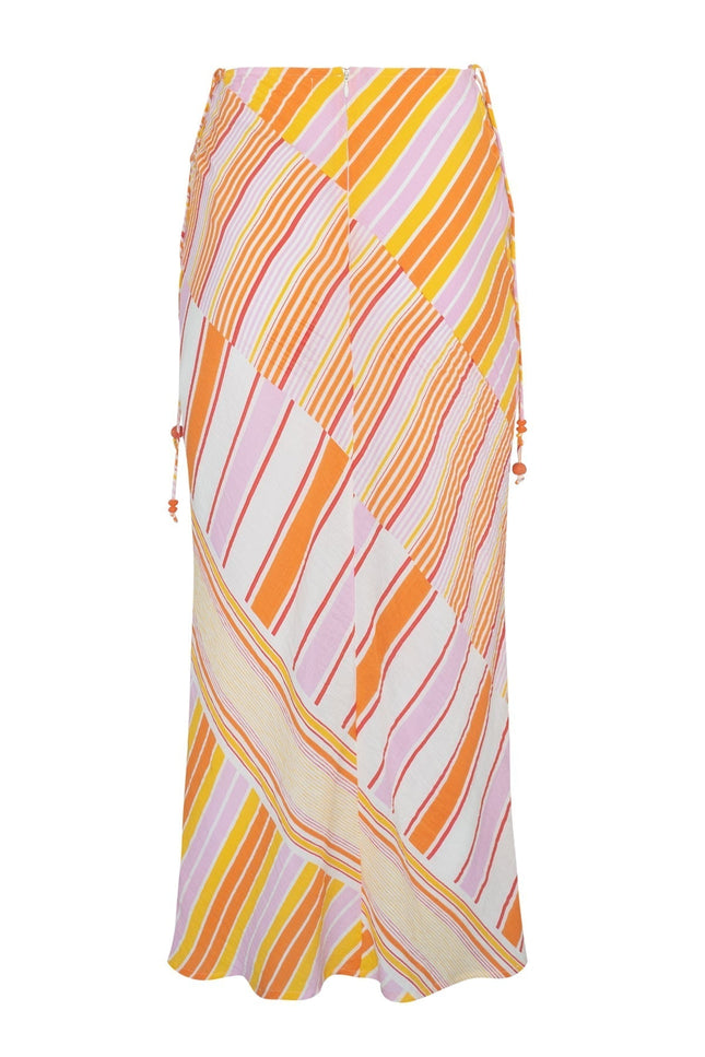 State Of Georgia I THE PAMELA SKIRT - SOLEIL STRIPE