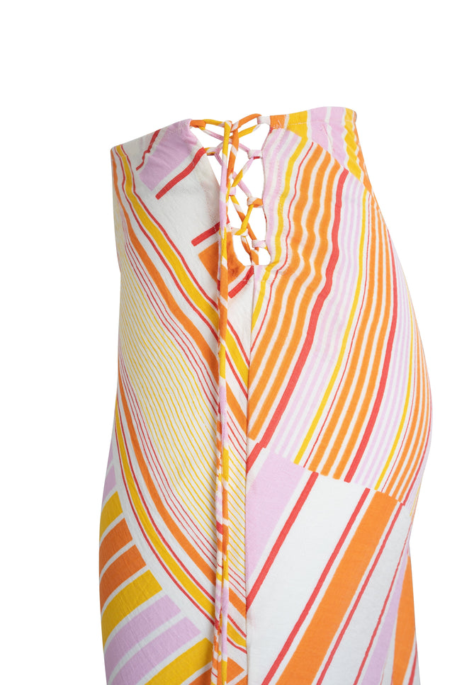 State Of Georgia I THE PAMELA SKIRT - SOLEIL STRIPE