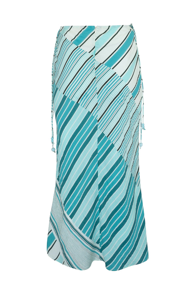 State Of Georgia I THE PAMELA SKIRT - LUNA STRIPE