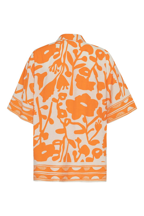 State Of Georgia I THE HERMOSA SHIRT - SUNBURST ORANGE