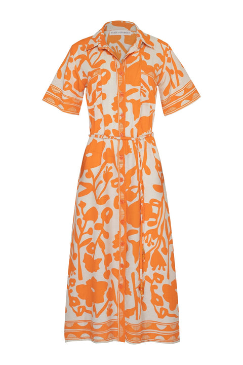 State Of Georgia I THE DESTINATION DRESS - SUNBURST ORANGE