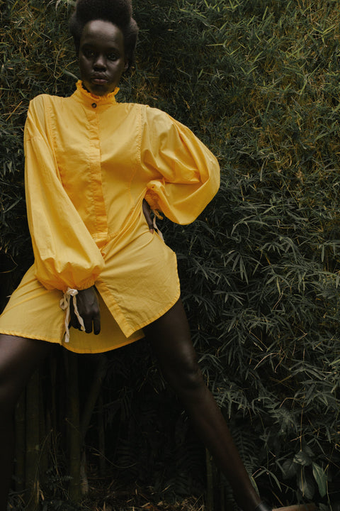 State Of Georgia I THE TUXEDO SHIRT/DRESS - OJ