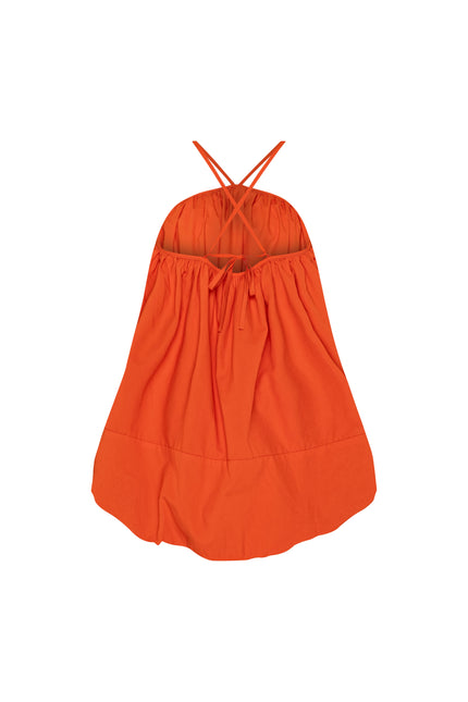 State Of Georgia I FLOATE BALLOON DRESS - BLOOD ORANGE