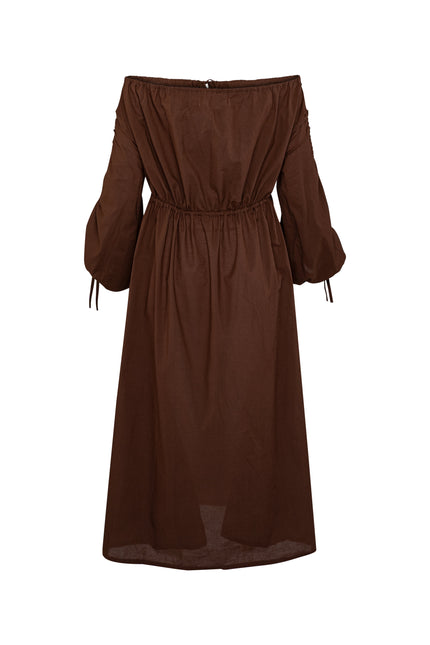 State Of Georgia I SALT AND SEA MAXI BEACH DRESS - CHOCOLATE