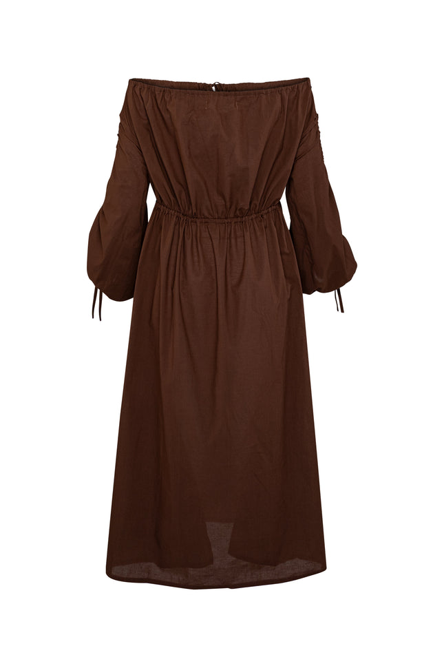 State Of Georgia I SALT AND SEA MAXI BEACH DRESS - CHOCOLATE