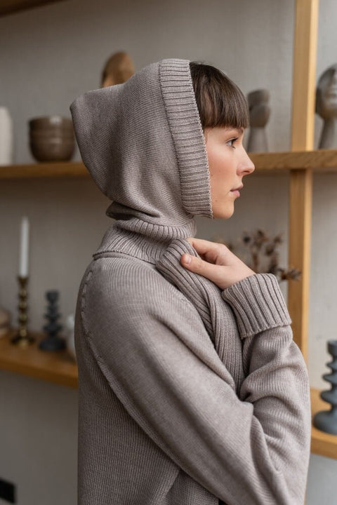 Monala | Women's knitted winter hood