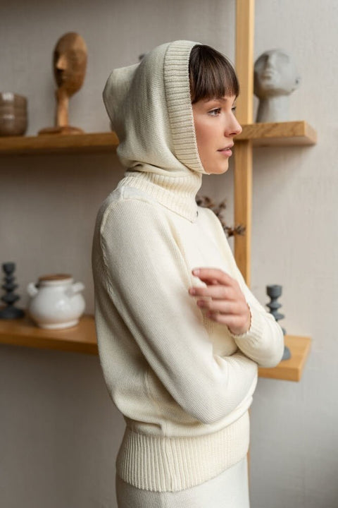 Monala | Women's knitted winter hood