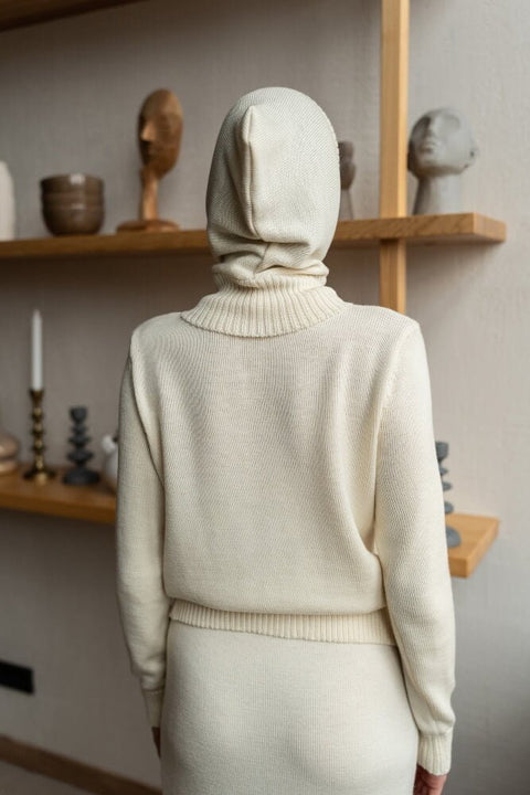 Monala | Women's knitted winter hood