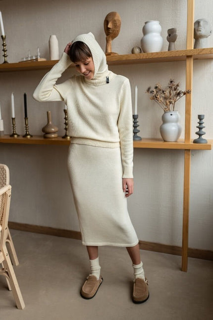 Monala | Women's knitted winter hood