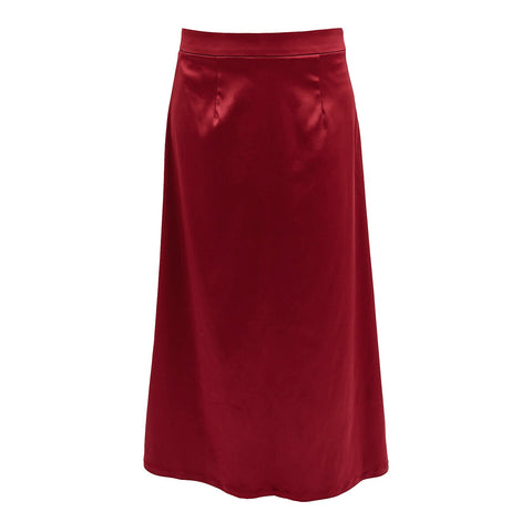 Janara Jones | Beetroot Low Waisted Maxi Skirt