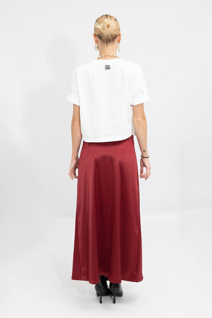 Janara Jones | Spódnica maxi Beetroot