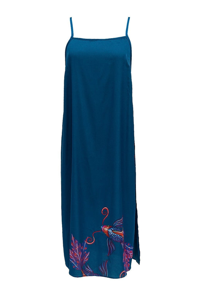 Janara Jones | Blue Koi Fish Cami Top