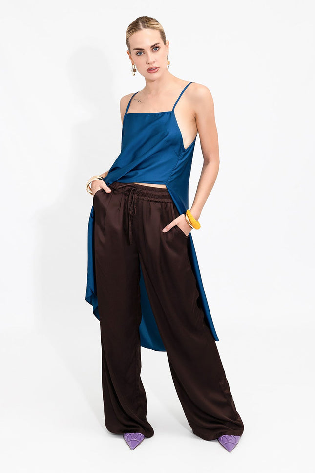 Janara Jones | Blue Koi Fish Cami Top