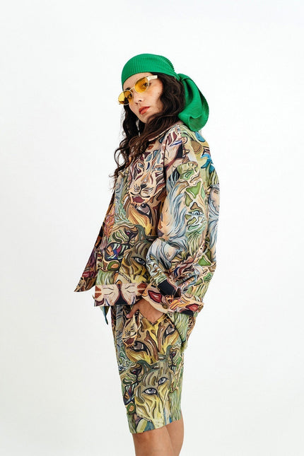 Janara Jones | Cats Denim Lee Jacket