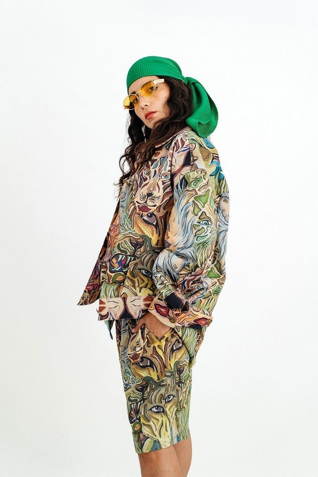 Janara Jones | Cats Denim Lee Jacket
