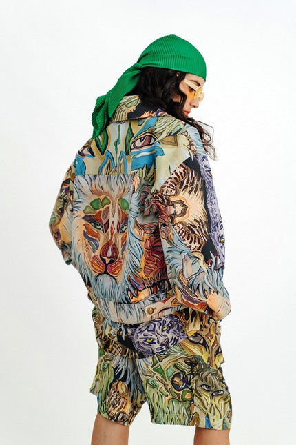 Janara Jones | Cats Denim Lee Jacket