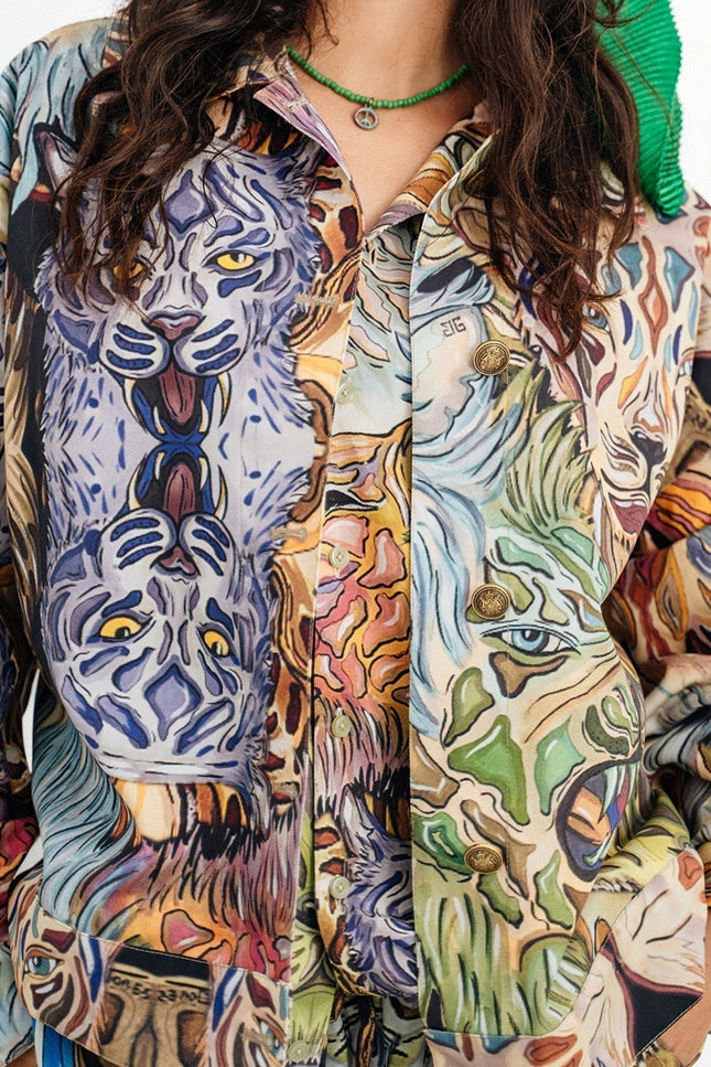 Janara Jones | Cats Denim Lee Jacket