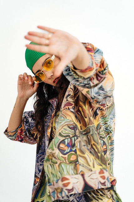 Janara Jones | Cats Denim Lee Jacket