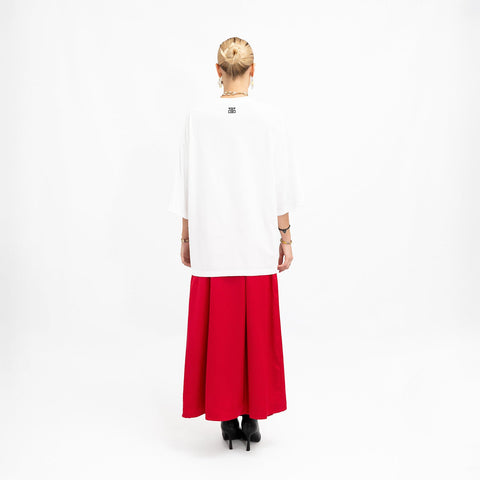 Janara Jones | Coral Low Waisted Maxi Skirt