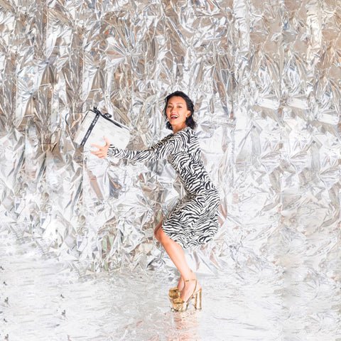 Janara Jones | Zebra Asymmetric Mini Dress