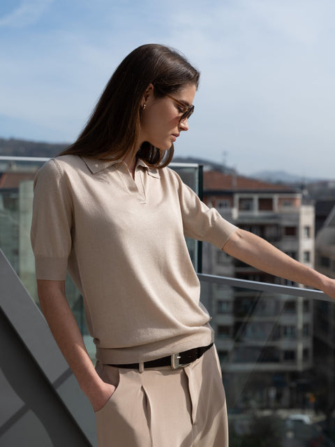 Bel Cashmere | Bluzka jedwabna Alba