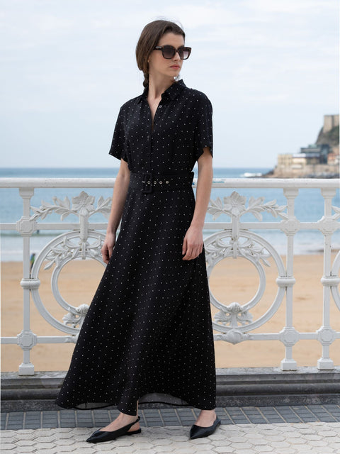 Bel Cashmere | Vestido Mónaco lunares