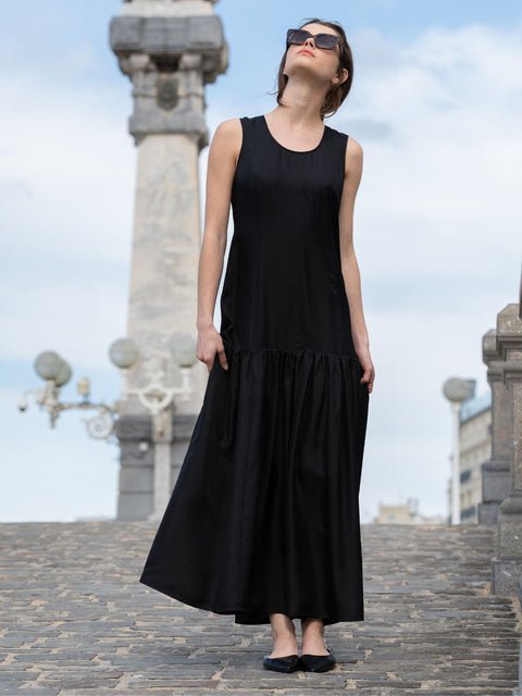 Bel Cashmere | Vestido Verona negro