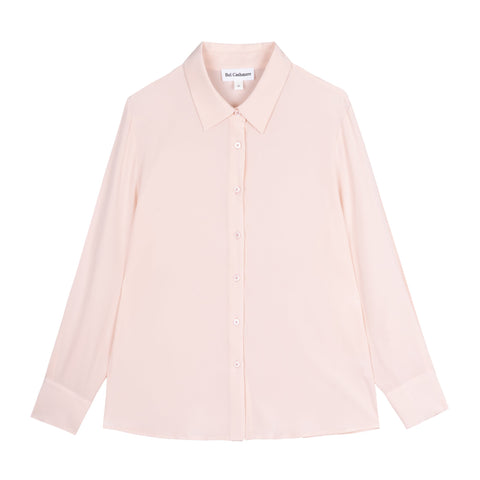 Bel Cashmere | Blusa Bianca de seda rosa