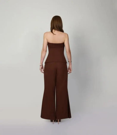 Muda Clothing | Wide Leg Trousers Samantha brown