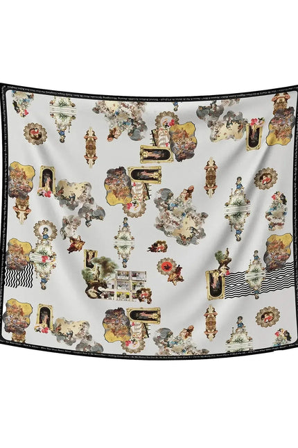 Scarf - Sicily Dirty White
