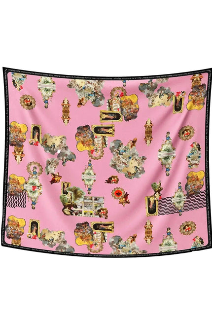 Scarf - Sicily Powder Pink