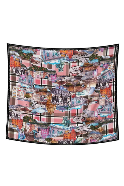 Scarf - Stockholm Royal Pink