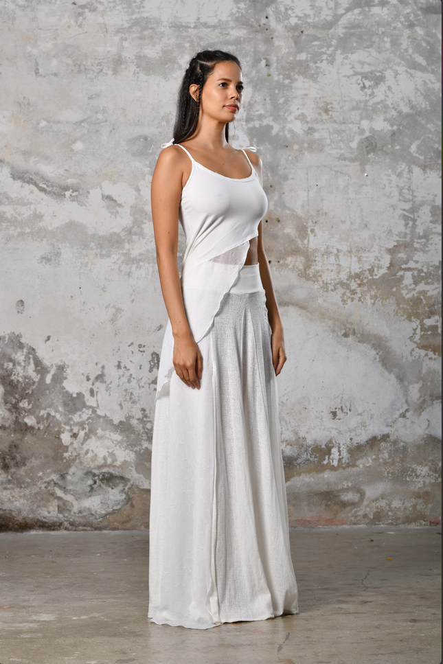 Zhenabia | Aria Blouse in White