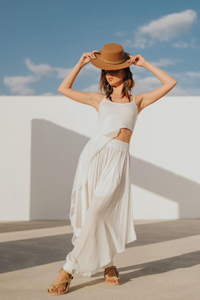 Zhenabia | Aria Blouse in White