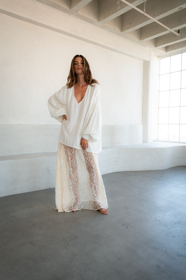 A Perfect Nomad | Lace Slip Skirt