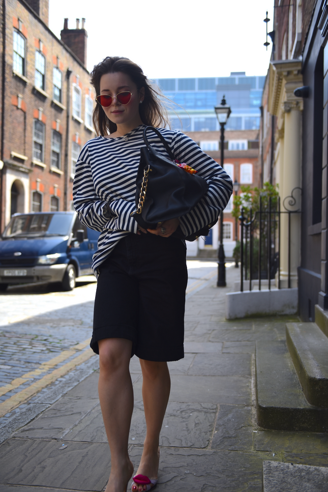 Striped Organic Cotton Long-sleeve NICA