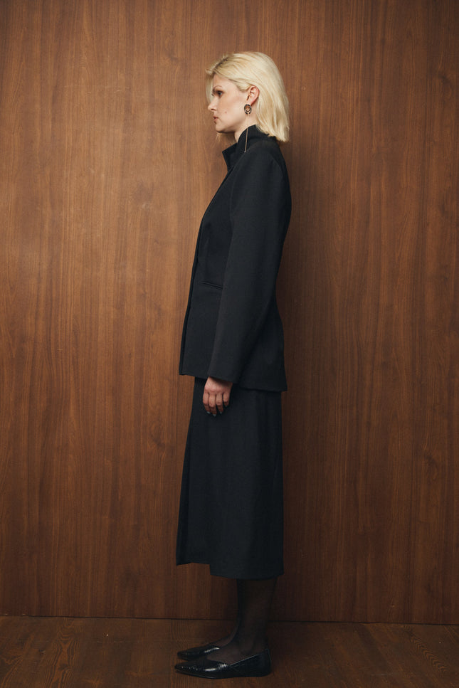 Selera | A-Line Wool & Cashmere Skirt