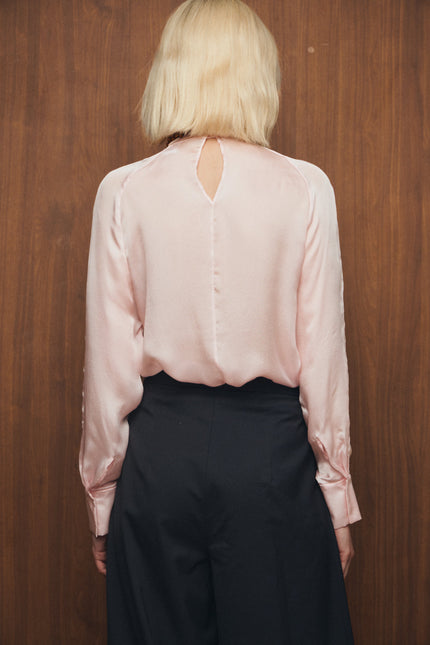 Selera | Wide Pleated Wool Trousers