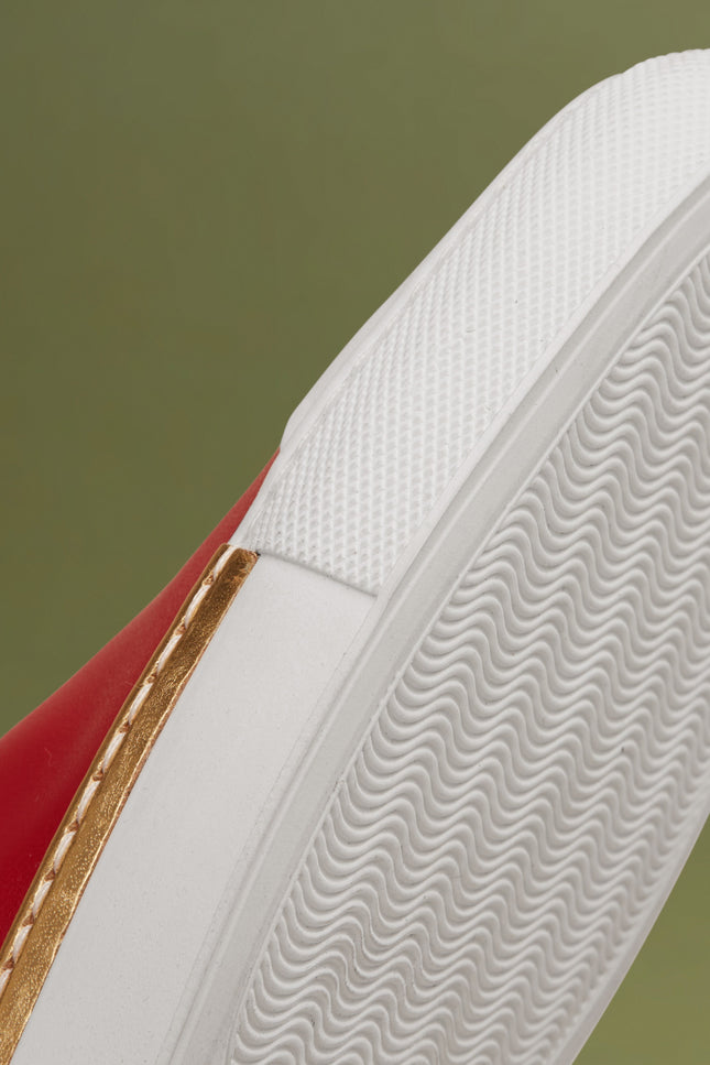 O2 Monde | Shalvi Flats red
