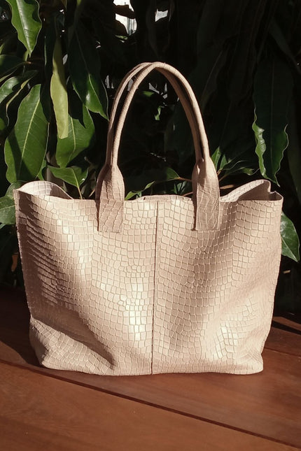 JUAN-JO I Bolso Grande Piel Negro Maxi