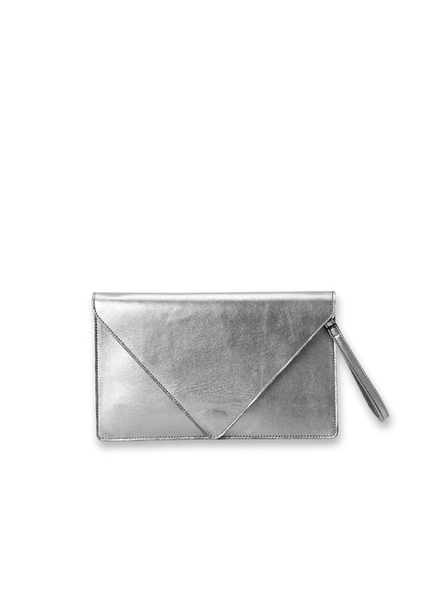 JUAN-JO I Clutch Dorado Sobre con Cadena