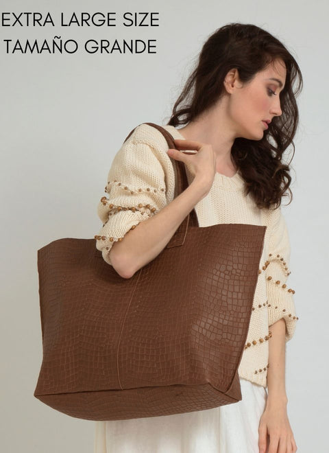 JUAN-JO I Duża Torba Tote 