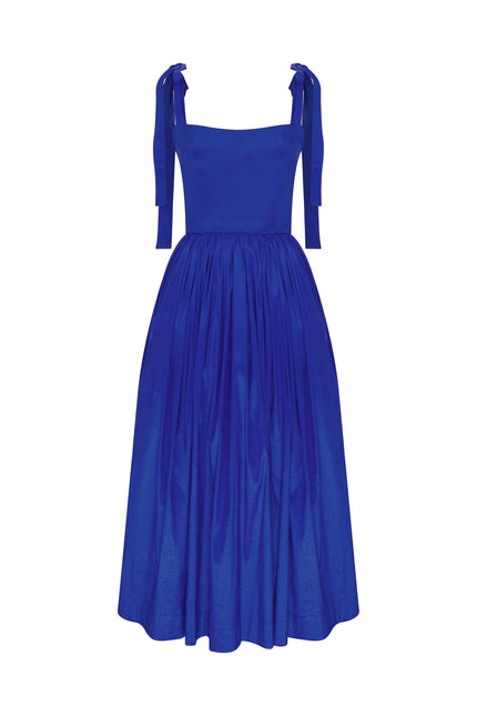 Nazli Ceren | Sibby Midi Dress in Bleu