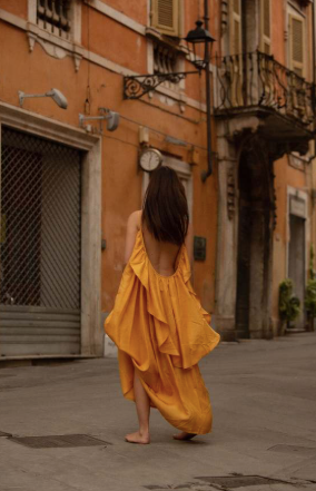 A Perfect Nomad | Dress Silk Syros