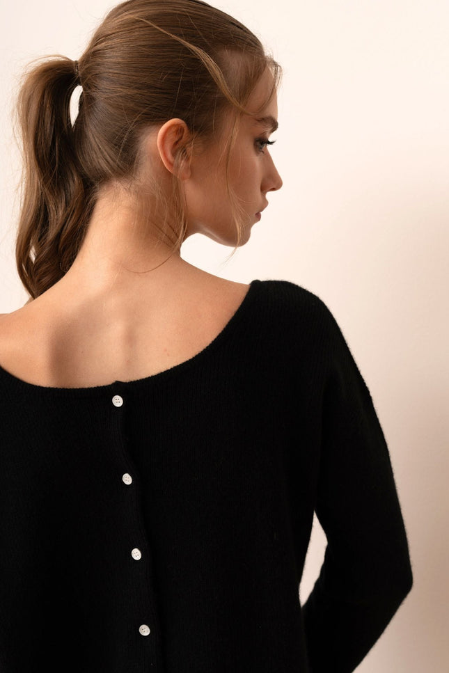 Bel Cashmere | Cárdigan Camille negro